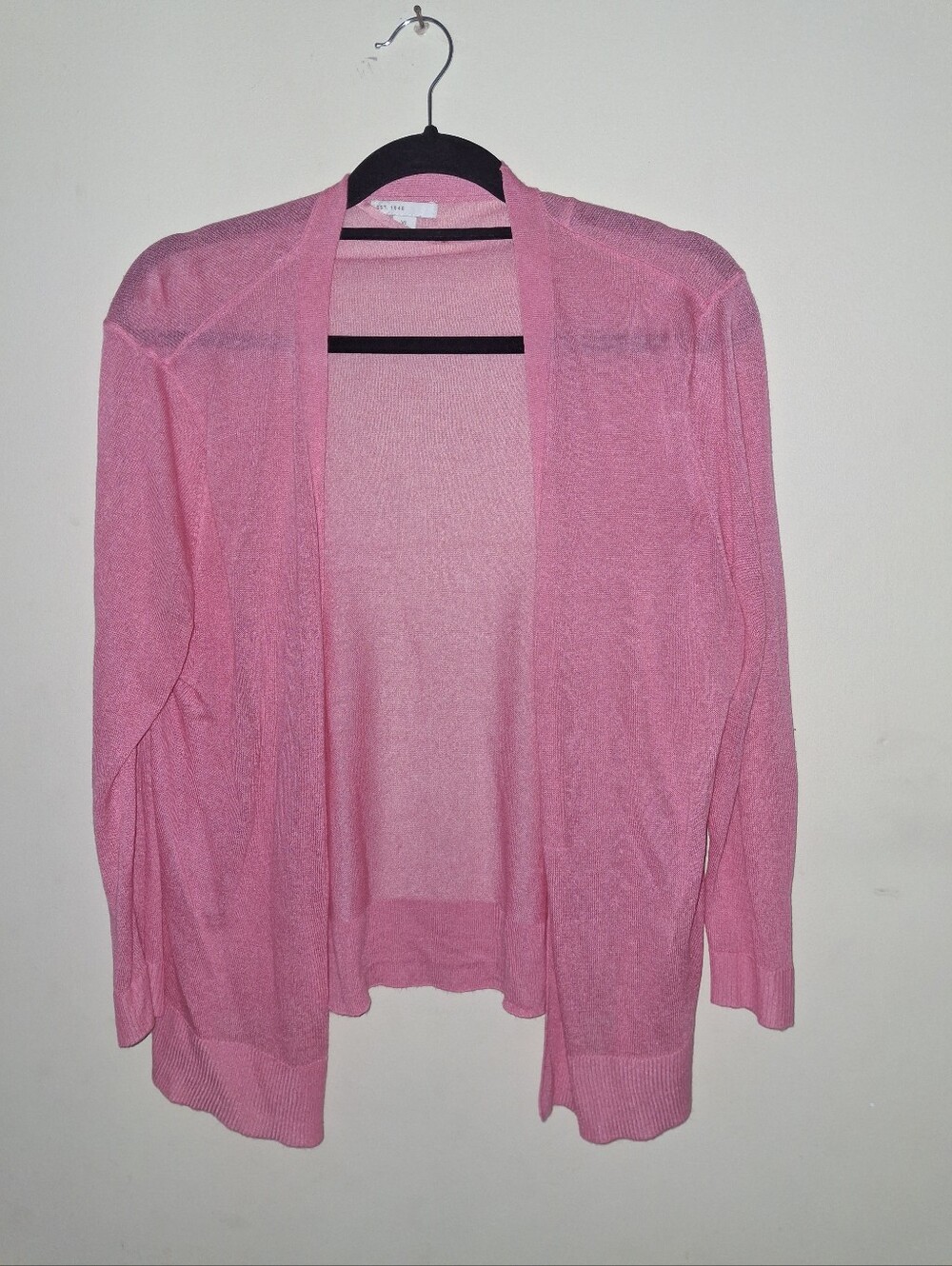 Cato XL Pink Cardigan Thin Lightweight